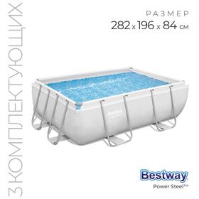 image for offer named Бассейн каркасный Bestway Frame Pool Set, 282×196×84 см, фильтр-насос, 56629