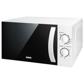 image for offer named Микроволновая печь BBK 20MWG-738M/W, 700 Вт, 20 л, белая