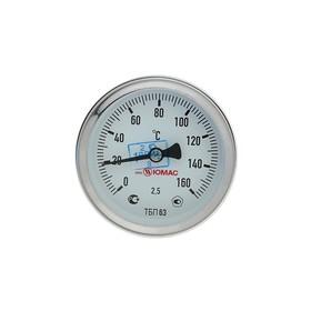 image for offer named Термометр биметаллический, 160°C, с погружной гильзой 60 мм