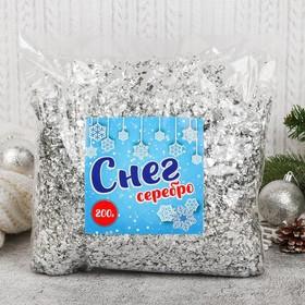 image for offer named Крошка фольгированная, 200 г, цвет серебряный