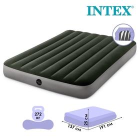 image for offer named Матрас надувной DURA-BEAM FULL, 137 х 191 х 25 см, 64108 INTEX