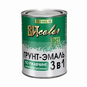 image for offer named Грунт-эмаль ВИТcolor 3 в 1 по ржавчине вишня 1,8кг