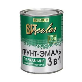 image for offer named Грунт-эмаль ВИТcolor 3 в 1 по ржавчине серая 1,8кг