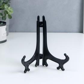 image for offer named Подставка для тарелок, черная 15х10 см