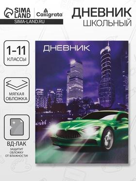 image for offer named Дневник универсальный для 1-11 классов, "Авто", мягкая обложка, 40 листов