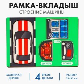 image for offer named Рамка-вкладыш «Строение машины»