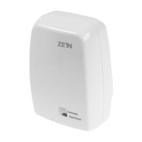 image for offer named Сушилка для рук ZEIN HD227 White, 1 кВт, 170х100х260 мм, белая
