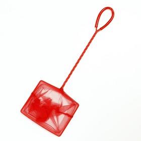 image for offer named Сачок аквариумный 12,5 см, красный