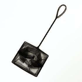 image for offer named Сачок аквариумный 15 см, черный