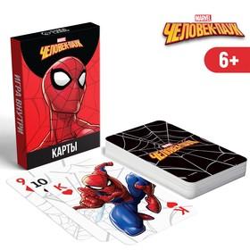image for offer named Карты игральные Человек-паук, Марвел