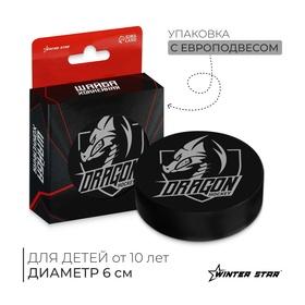 image for offer named Шайба хоккейная Winter Star, детская, d=6 см