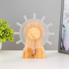 image for offer named Светильник сенсорный «Штурвал» LED крутится 6 Вт USB 15×4×16 см RISALUX