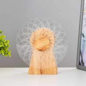 image for offer named Светильник сенсорный «Узор» LED крутится 6 Вт USB 15×4×16 см RISALUX