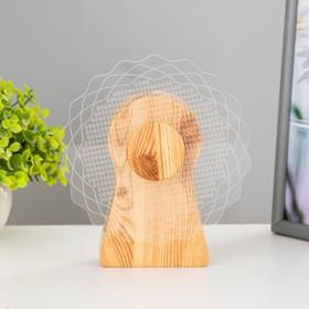 image for offer named Светильник сенсорный «Цветок» LED крутится 6 Вт USB 15×4×16 см RISALUX