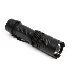image for offer named Фонарь ручной, 3 Вт, 60 лм, LED, zoom, дальность луча 200 м, AA,
