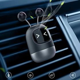 image for offer named Ароматизатор в воздуховод автомобиля Cartage, мини-робот, ароматный лимон, G3