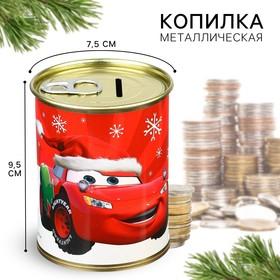 image for offer named Копилка на Новый год, 9.5х9.5х7.5 см, Тачки