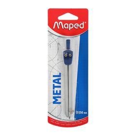 image for offer named Циркуль металлический, Maped Start, 130 мм, с грифелем, в блистере