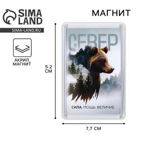 image for offer named Магнит акриловый «Север», 5.2×7.7 см