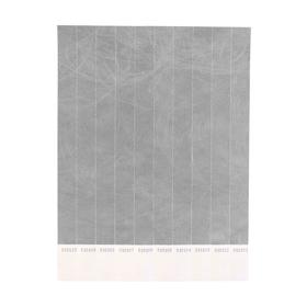 image for offer named Бумажный контрольный браслет "Серебряный" TYVEK