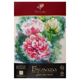 image for offer named Бумага для пастели А4, 10 листов De Luxe, 160 г/м2, слоновая кость, в папке