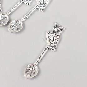 image for offer named Сувенир кошельковый металл "Денежная сова" 1,4х5 см