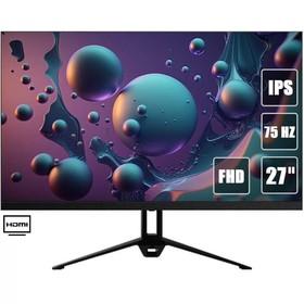 image for offer named Монитор ACD W2742H, 27", IPS, 1920×1080, 75Гц, 7 мс, D-Sub, HDMI, чёрный