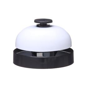 image for offer named Звонок настольный 6.4 х 4.6 см, белый