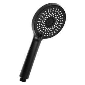 image for offer named Лейка для душа ZEIN Z3538, d=110 мм, 5 режимов, черная
