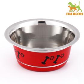 image for offer named Миска цветная стандарт 200 мл, красная