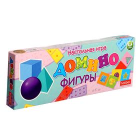 image for offer named Настольная игра «Домино. Яркие фигуры», 28 карточек, от 2 игроков, 3+