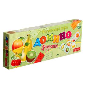 image for offer named Настольная игра «Домино. Фрукты», 28 карточек, от 2 игроков, 3+