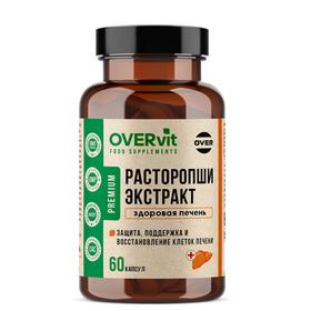 image for offer named Расторопши экстракт OVERvit, 60 капсул