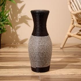 image for offer named Ваза плетёная, напольная 16х16х40 см (+/- 2 см)