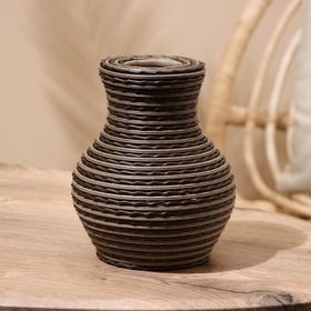 image for offer named Ваза плетёная 15х15х20 см  (+/- 3 см)