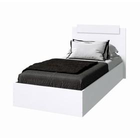 image for offer named Кровать ЭКО Белый гладкий 900х2000