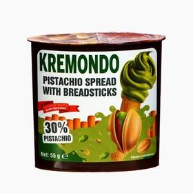 image for offer named Набор из пасты фисташковой и хлебных палочек Kremondo, 55 г