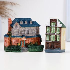image for offer named Набор фигурок для декорирования "Городские дома" 2шт/3х8см/8х9см (10099428,10099425)