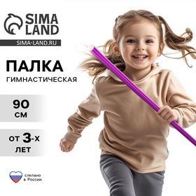 image for offer named Палка гимнастическая 90 см, цвет фиолетовый
